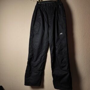 Helly Hansen Ski Snowboard Pants Black  XS TP Waterproof Insulated